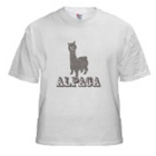 Alpaca 1 Black Goods,T-Shirts