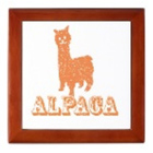 Alpaca 1 Orange Goods,T-Shirts
