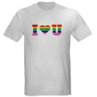 I Love U Rainbow Goods,T-Shirts